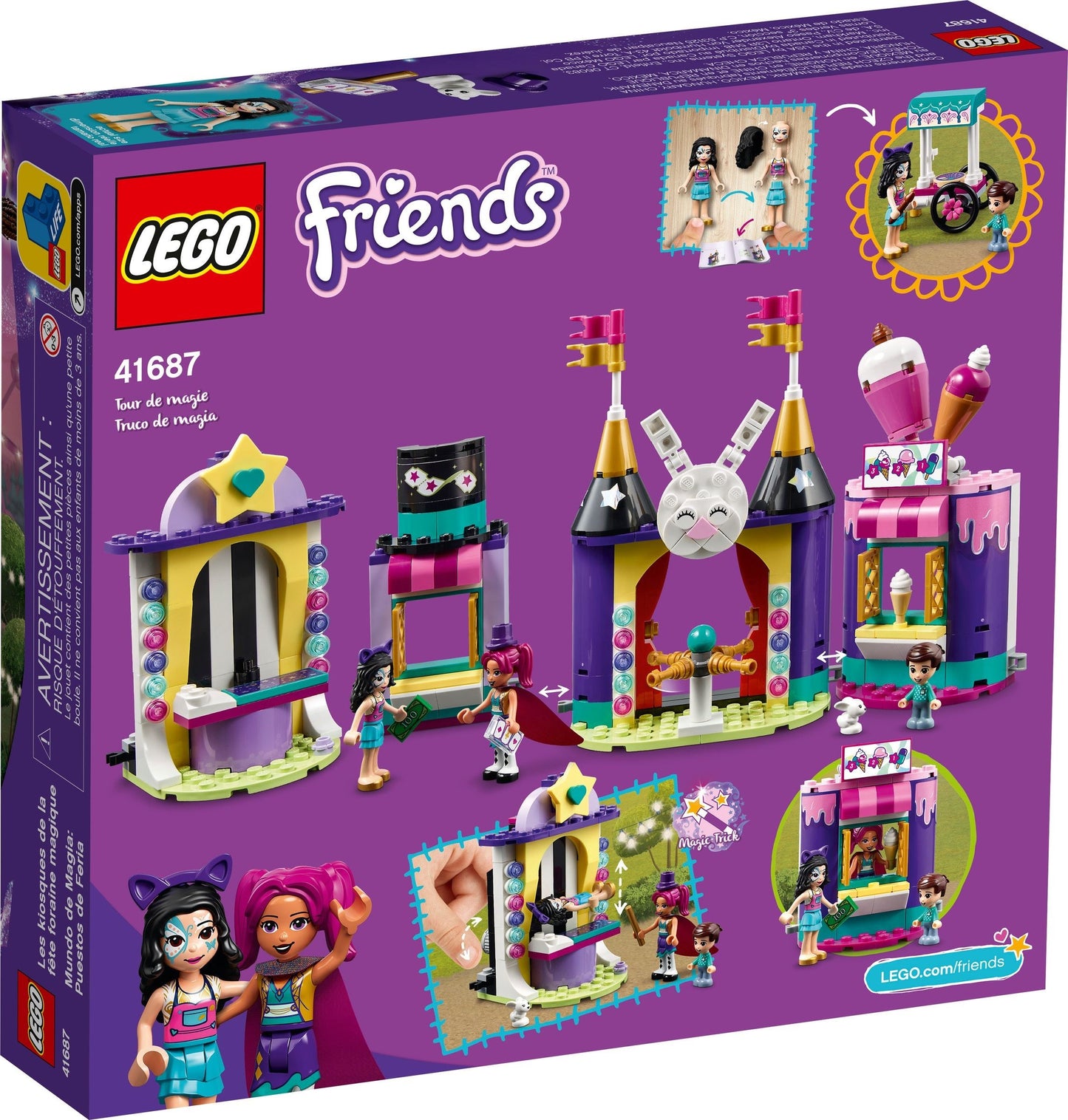 LEGO® Friends Magical Funfair Stalls (Set 41687)