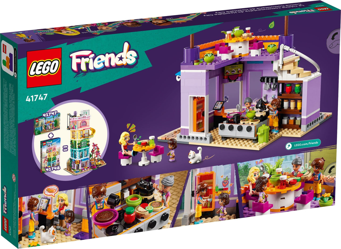 LEGO® Friends Heartlake City Community Kitchen (Set 41747) NOB