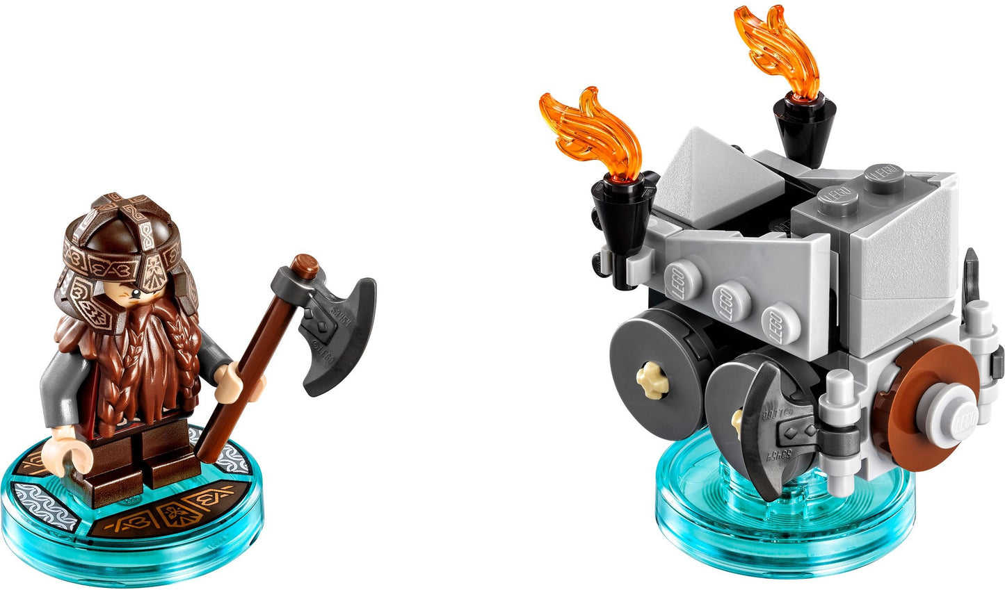 LEGO® Dimensions Fun Pack - The Lord of the Rings (Gimli and Axe Chariot) (Set 71220)